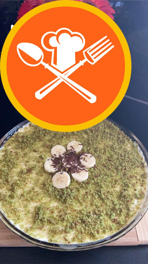 Κέικ με κρέμα με σπανάκι Labneh